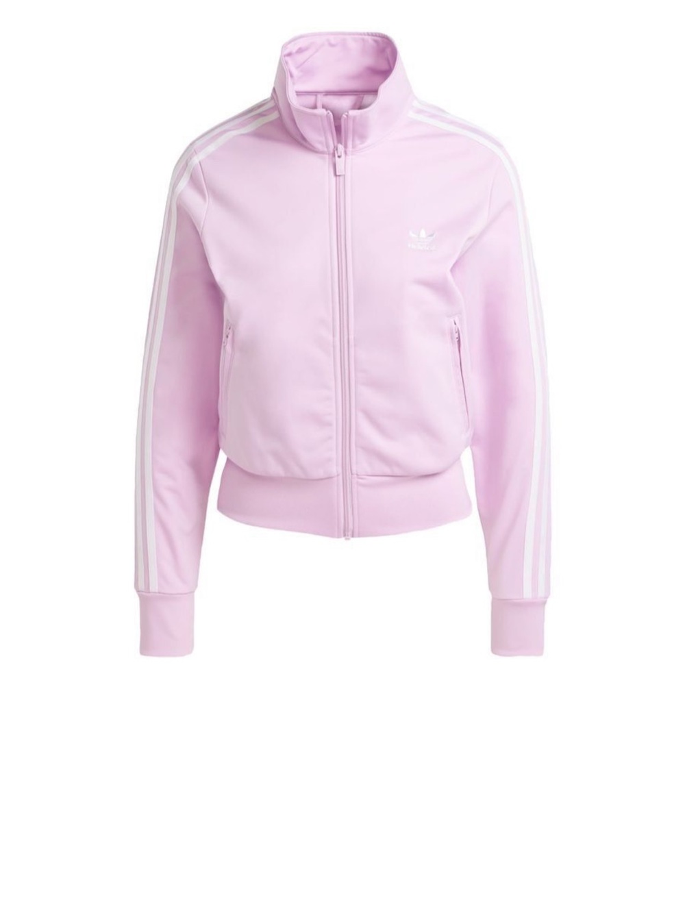 adidas light orchard / light pink Cropped Firebird Track Jacket